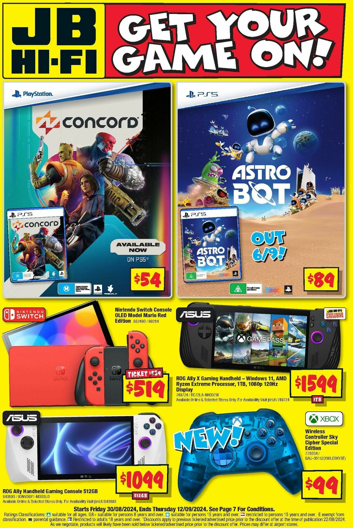 JB Hi-Fi Catalogues from 30 August