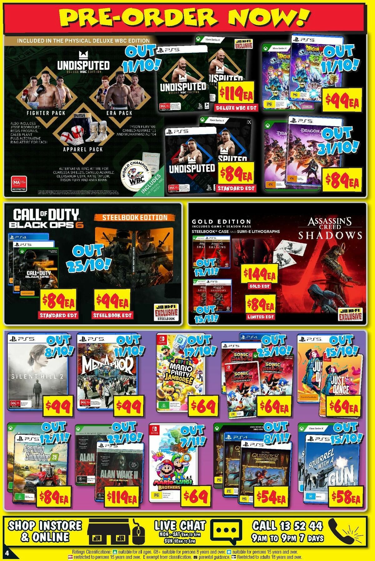 JB Hi-Fi Catalogues from 30 August