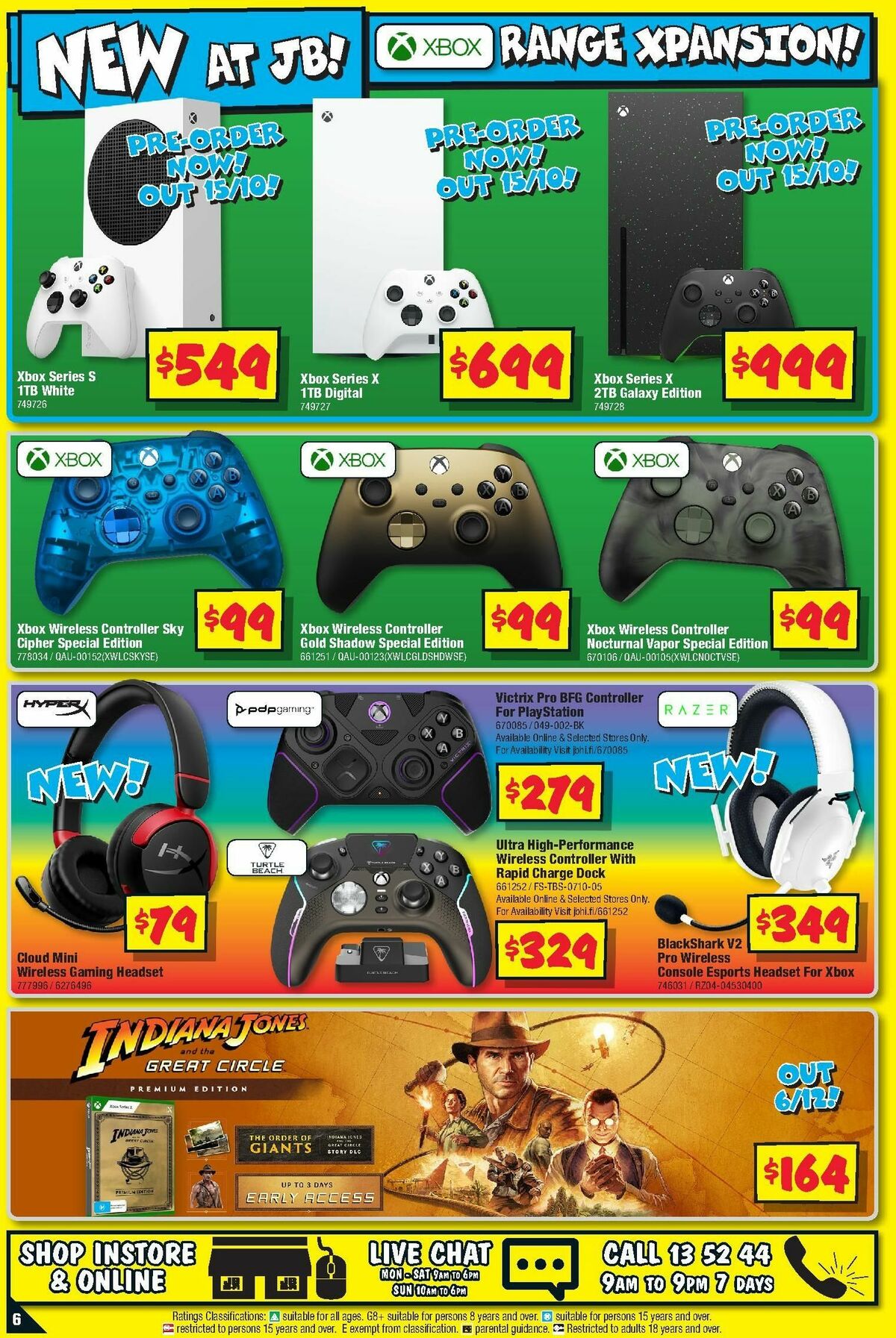 JB Hi-Fi Catalogues from 30 August