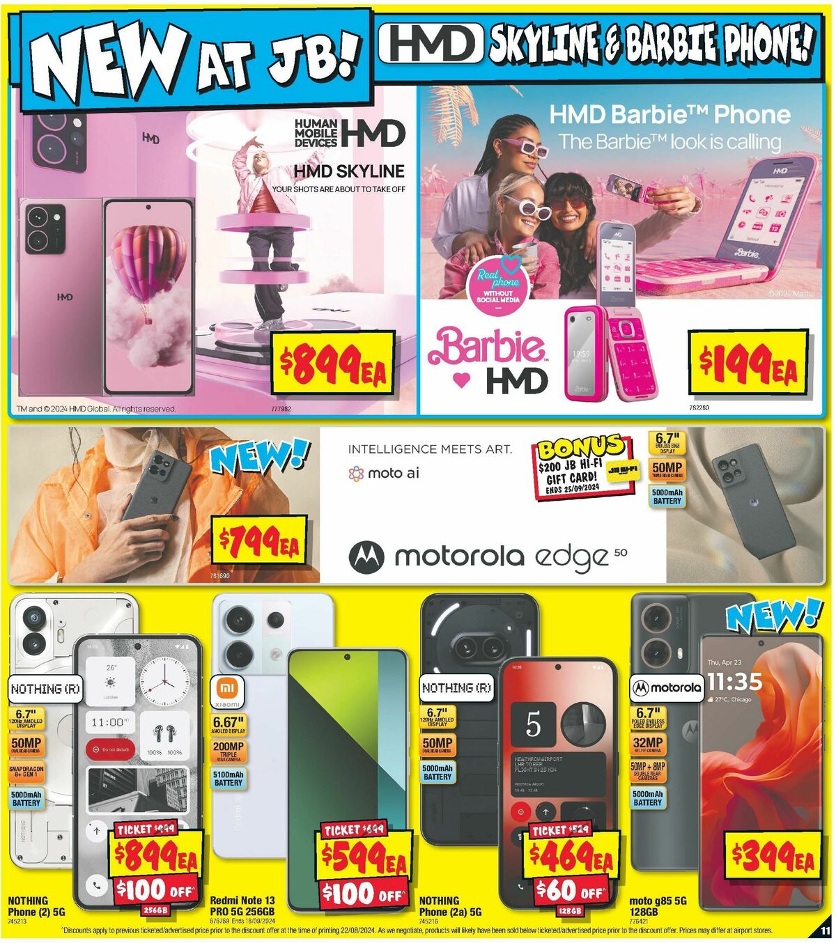 JB Hi-Fi Smashing Prices! Catalogues from 5 September