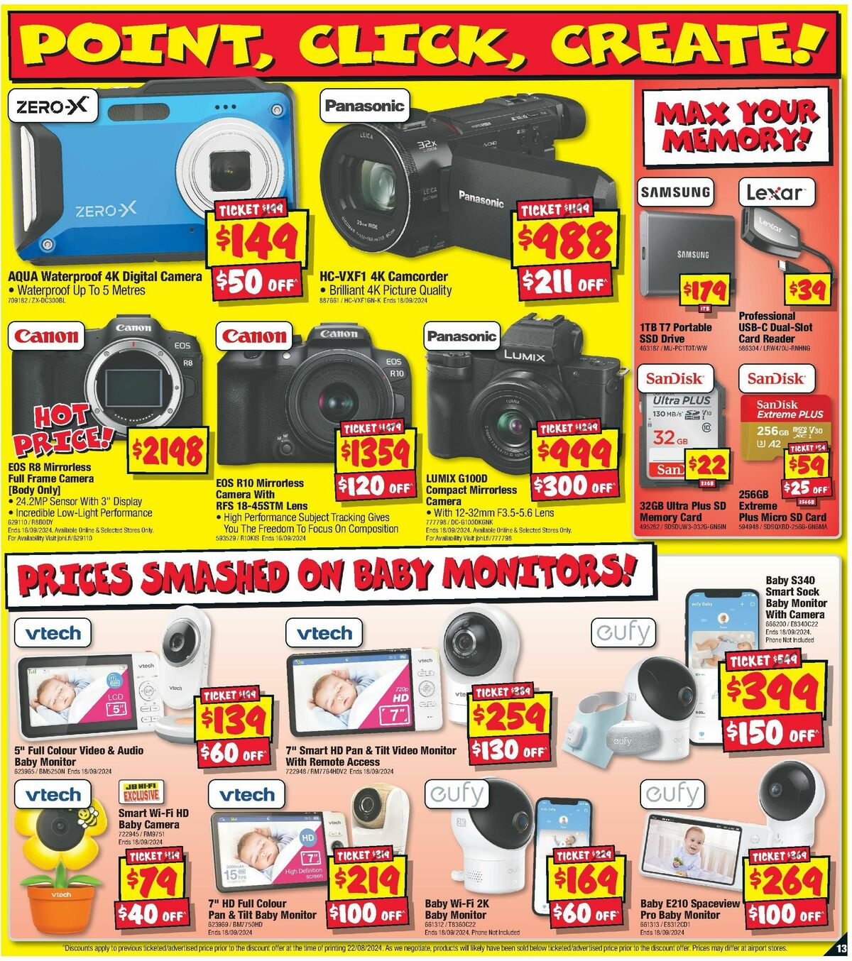 JB Hi-Fi Smashing Prices! Catalogues from 5 September