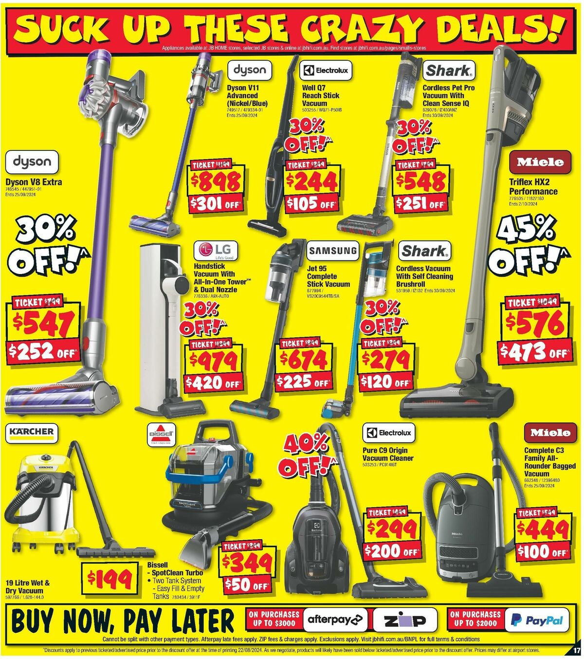 JB Hi-Fi Smashing Prices! Catalogues from 5 September