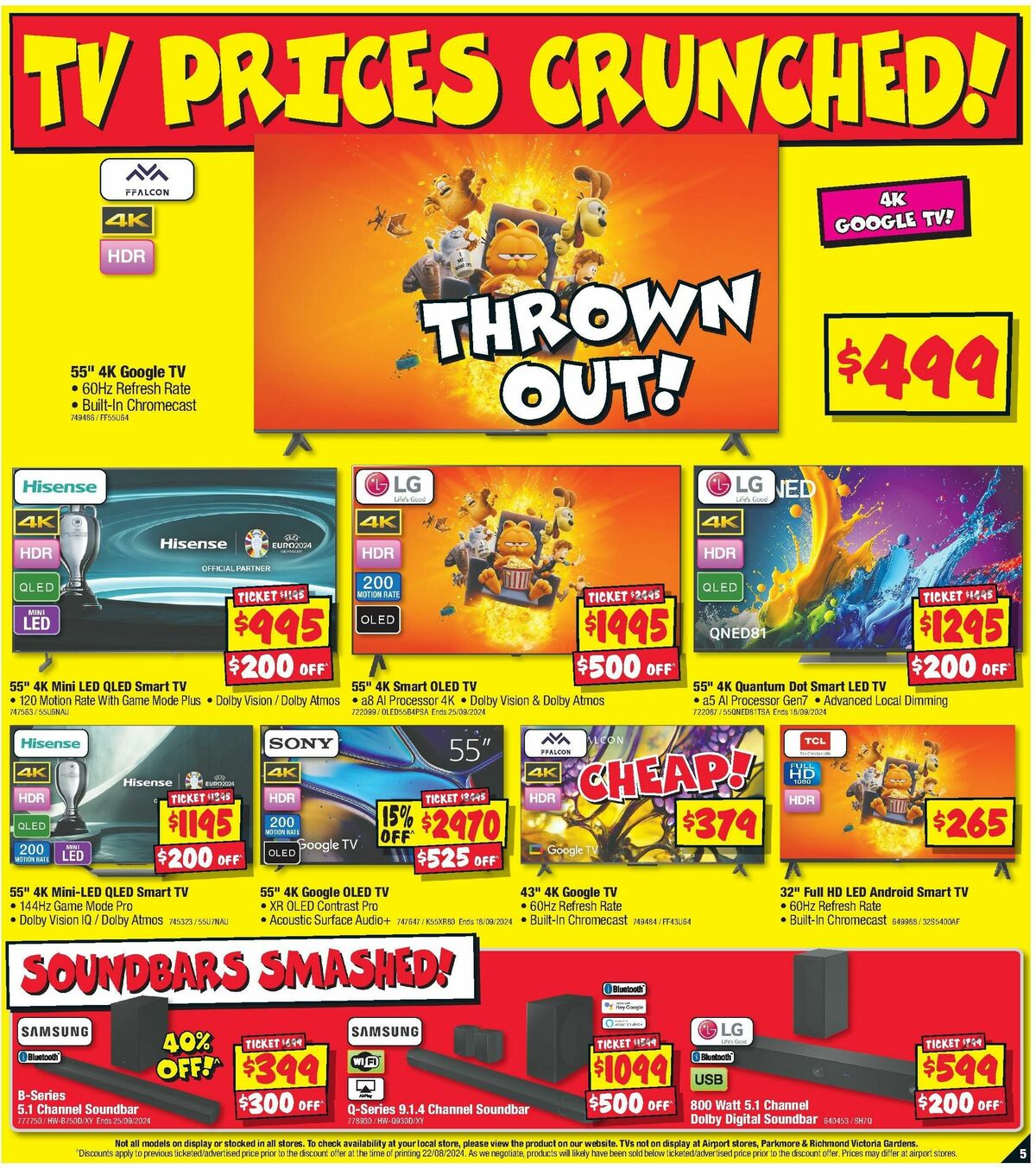 JB Hi-Fi Smashing Prices! Catalogues from 5 September