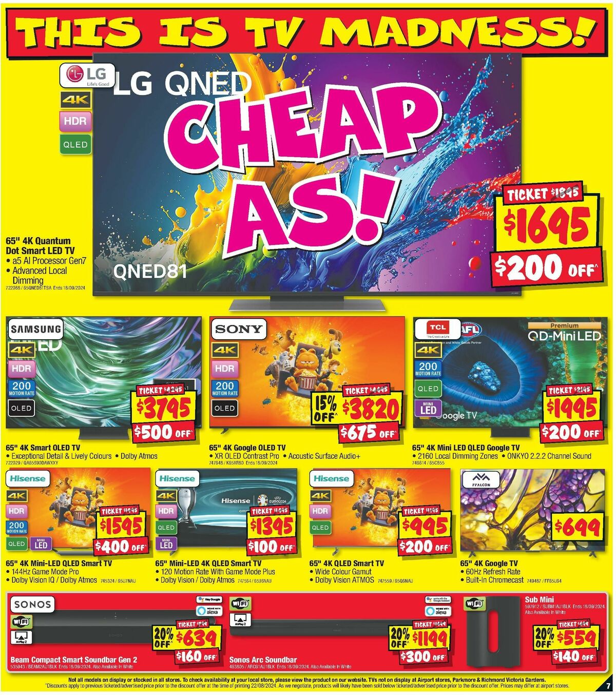 JB Hi-Fi Smashing Prices! Catalogues from 5 September