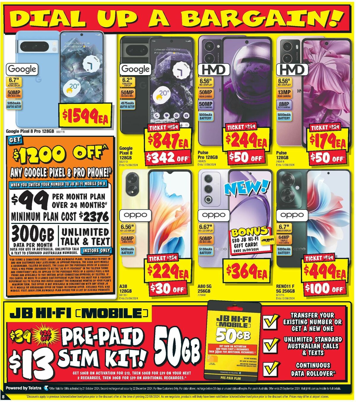 JB Hi-Fi Smashing Prices! Catalogues from 5 September