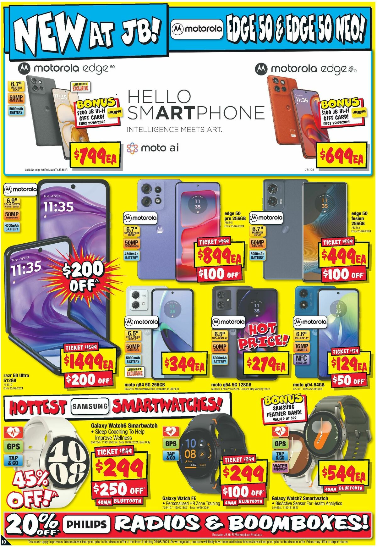 JB Hi-Fi Catalogues from 12 September