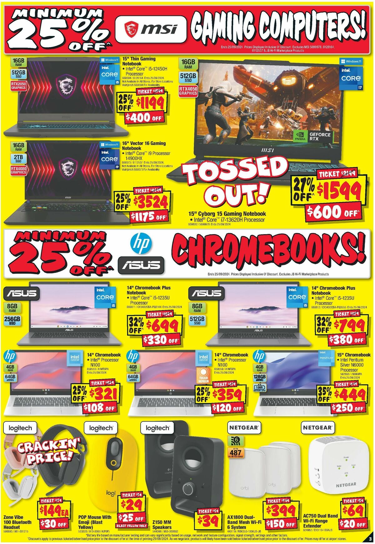 JB Hi-Fi Catalogues from 12 September