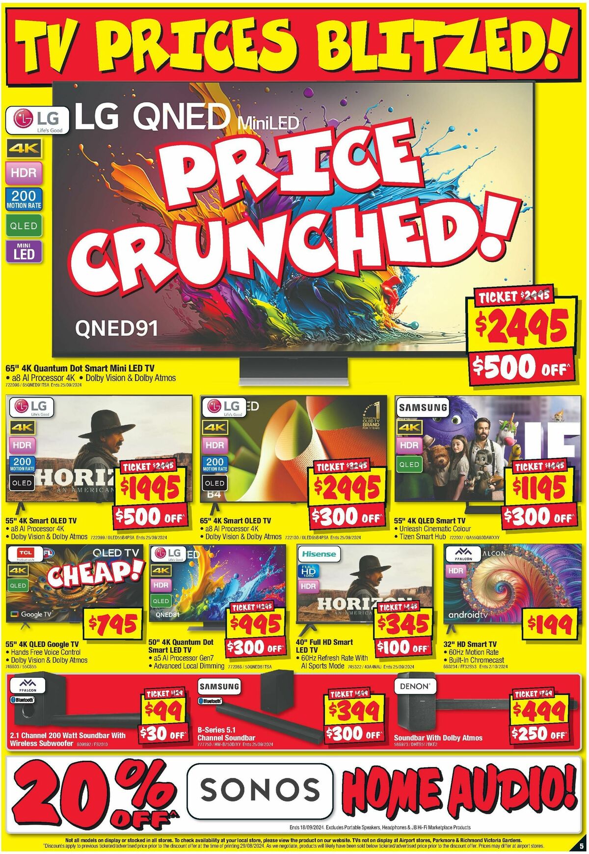 JB Hi-Fi Catalogues from 12 September