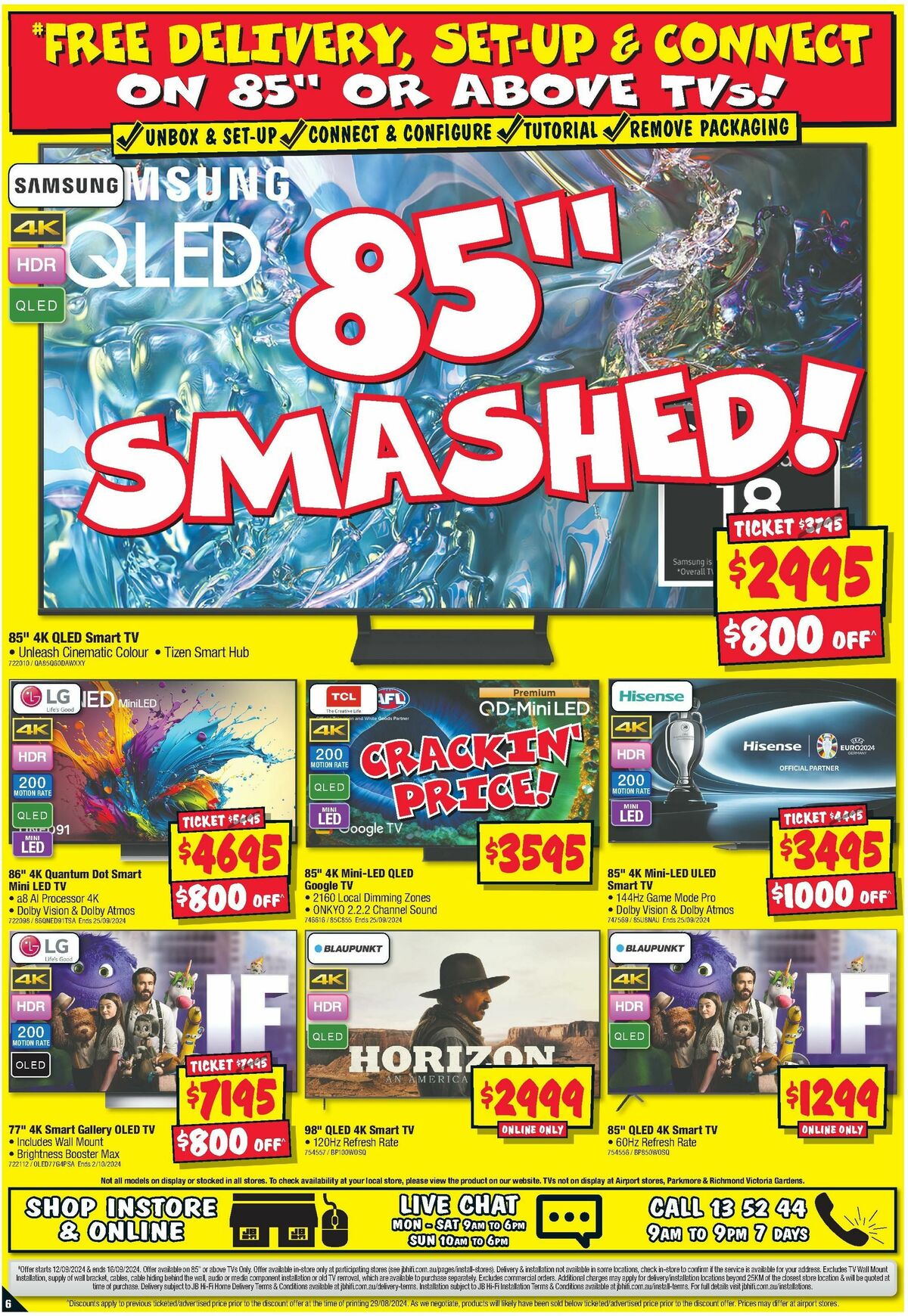 JB Hi-Fi Catalogues from 12 September