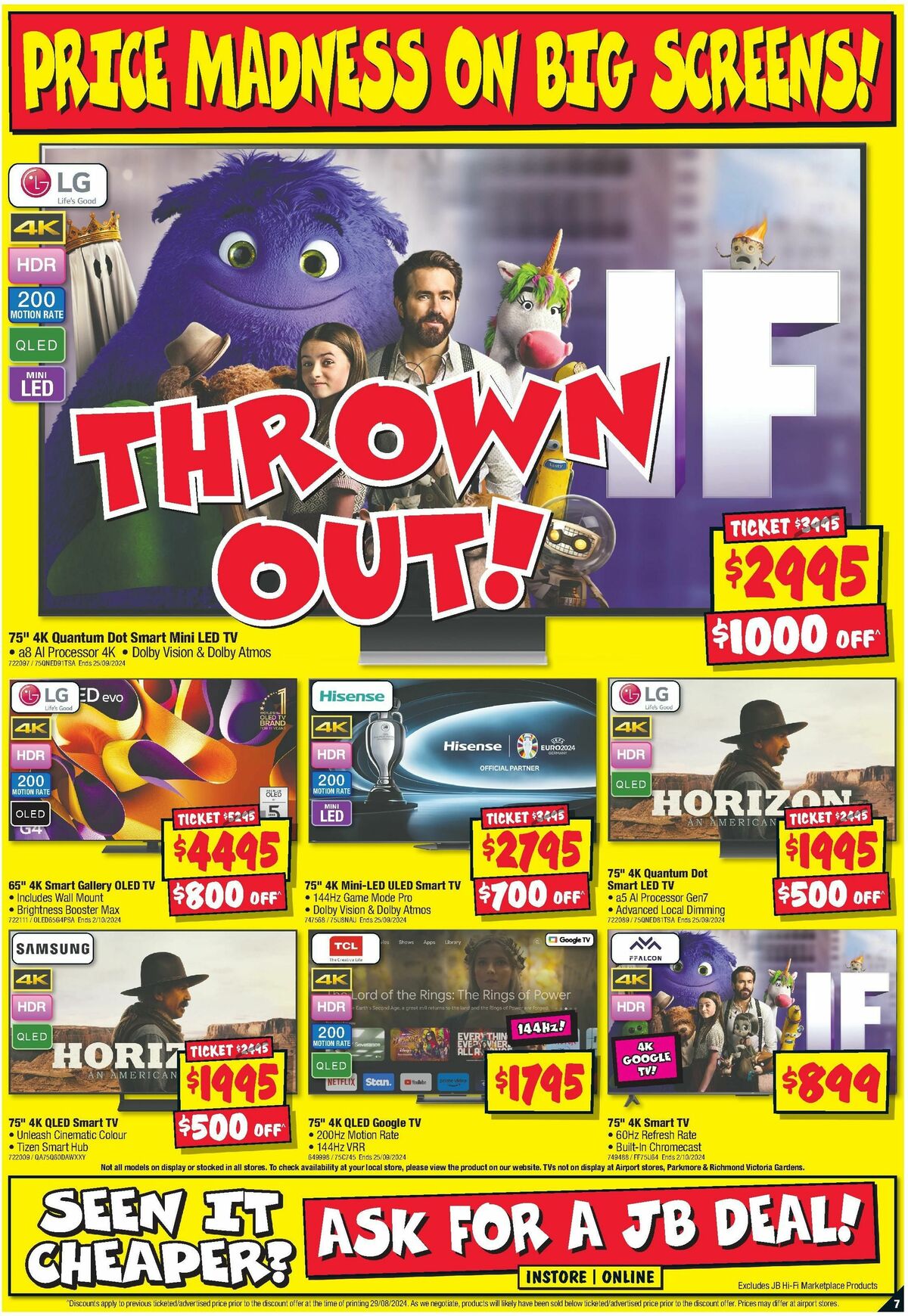 JB Hi-Fi Catalogues from 12 September