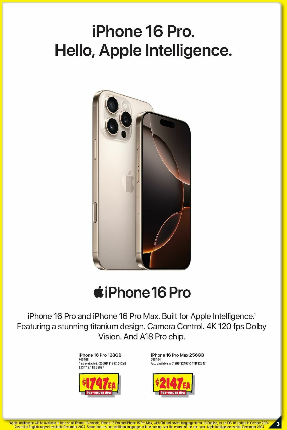 JB Hi-Fi Apple pre-order Catalogues from 13 September