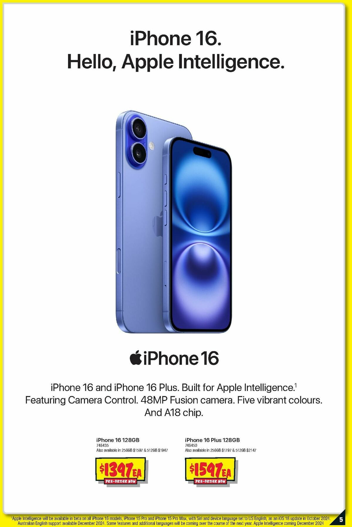 JB Hi-Fi Apple pre-order Catalogues from 13 September