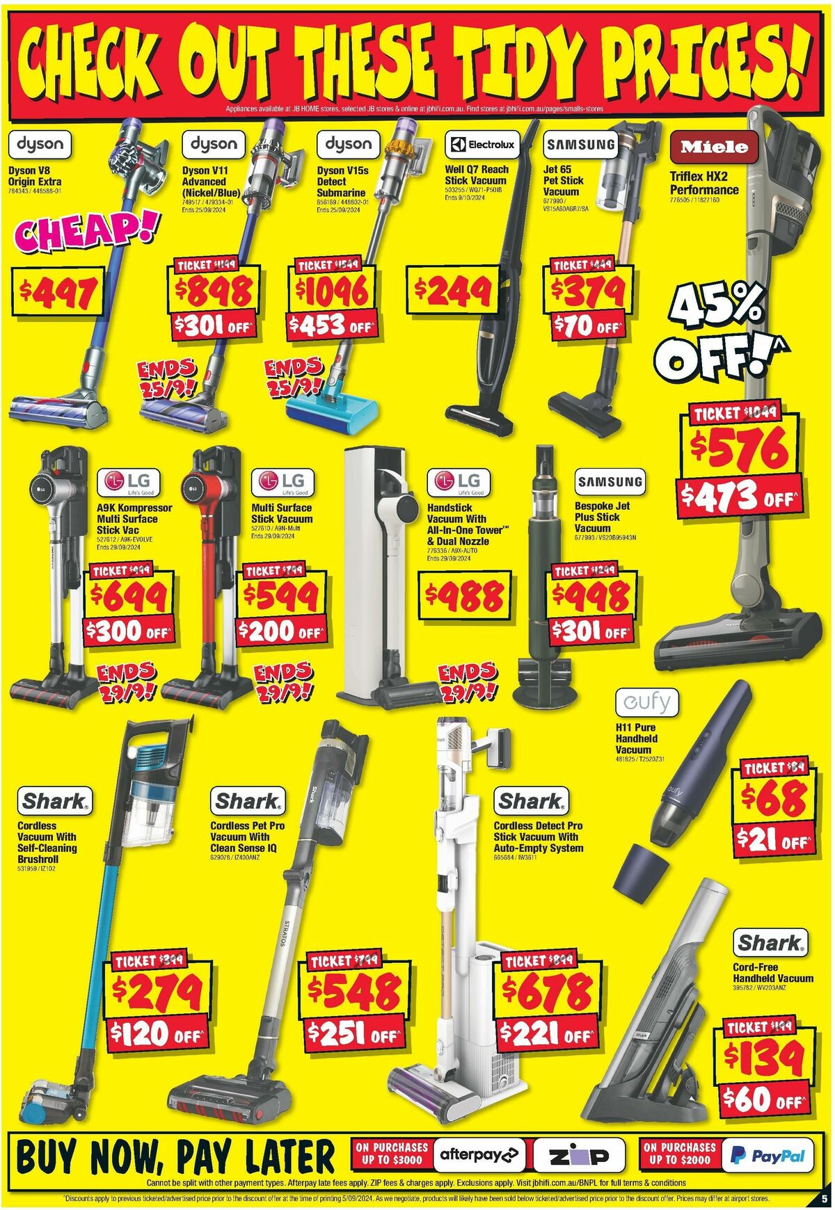 JB Hi-Fi Catalogues from 19 September