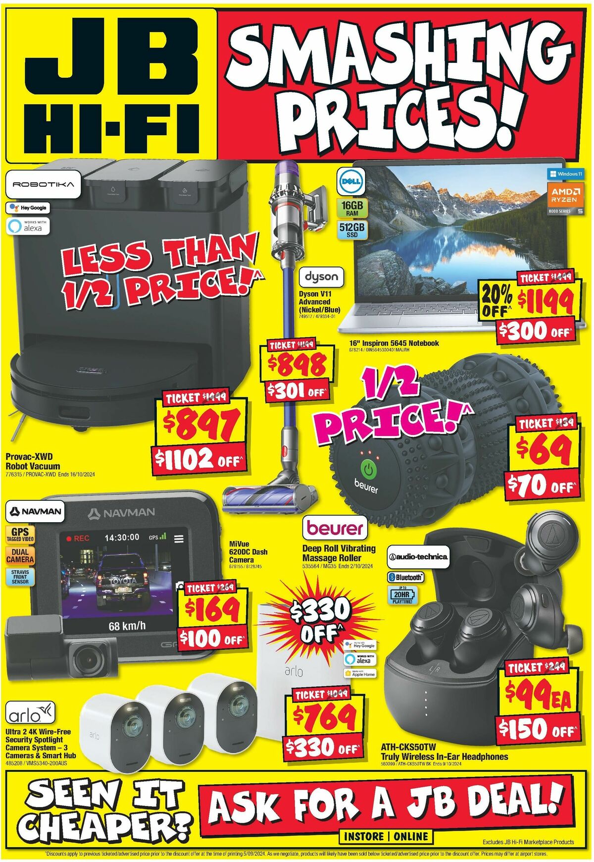 JB Hi-Fi Footy Finals Frenzy Catalogues from 19 September