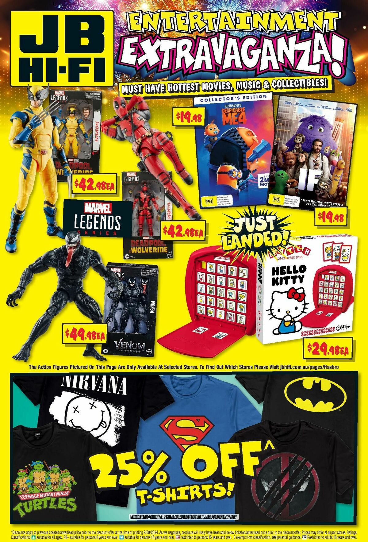 JB Hi-Fi Entertainment Extravaganza Catalogues from 23 September