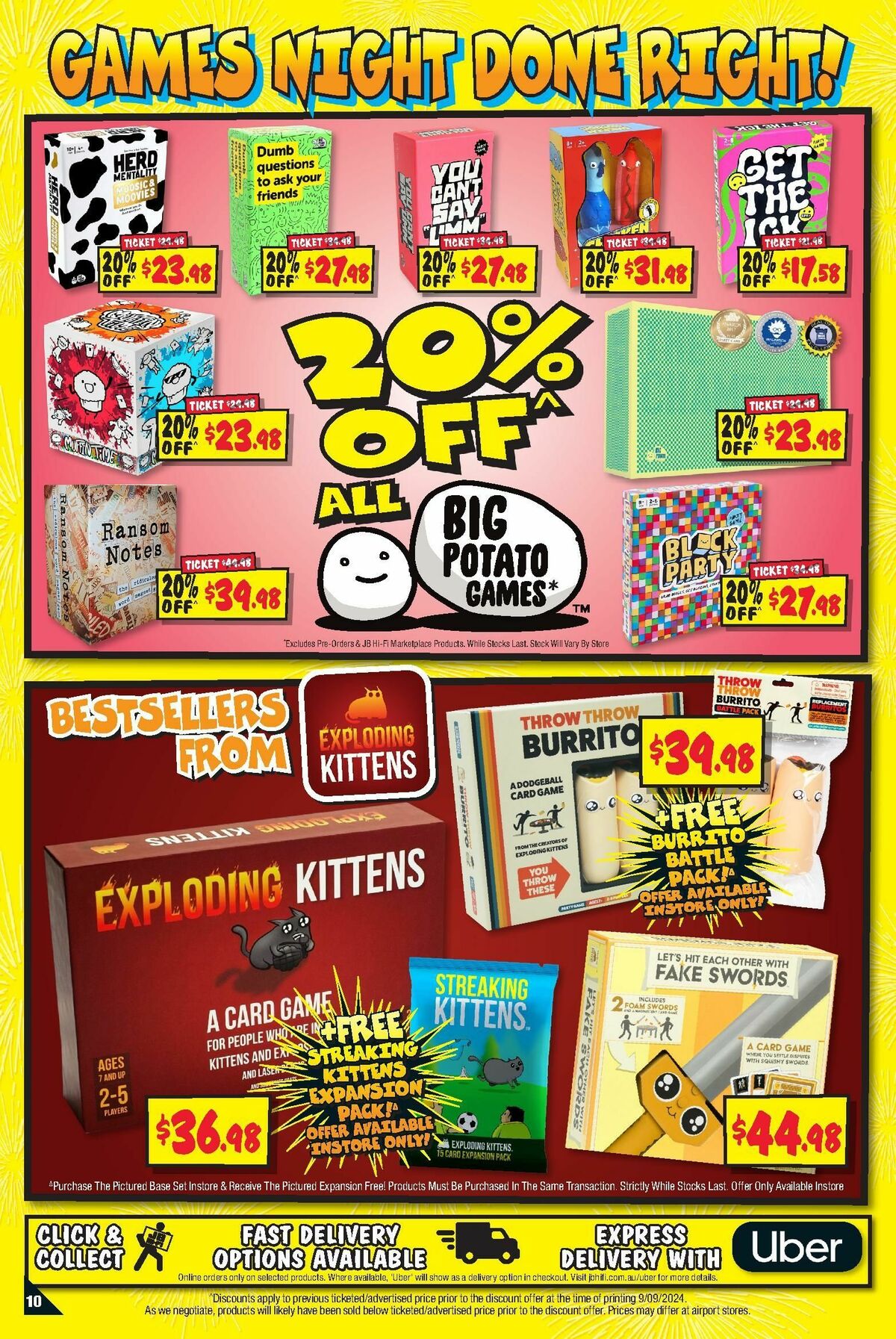 JB Hi-Fi Entertainment Extravaganza Catalogues from 23 September