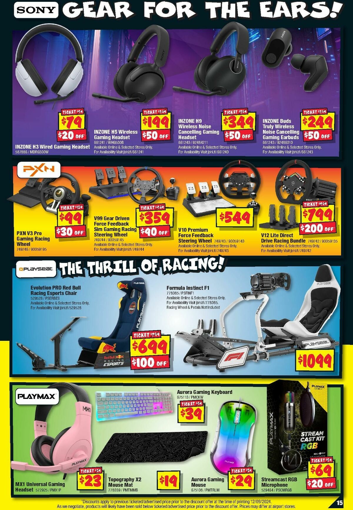 JB Hi-Fi Mega Gaming Sale Catalogues from 26 September