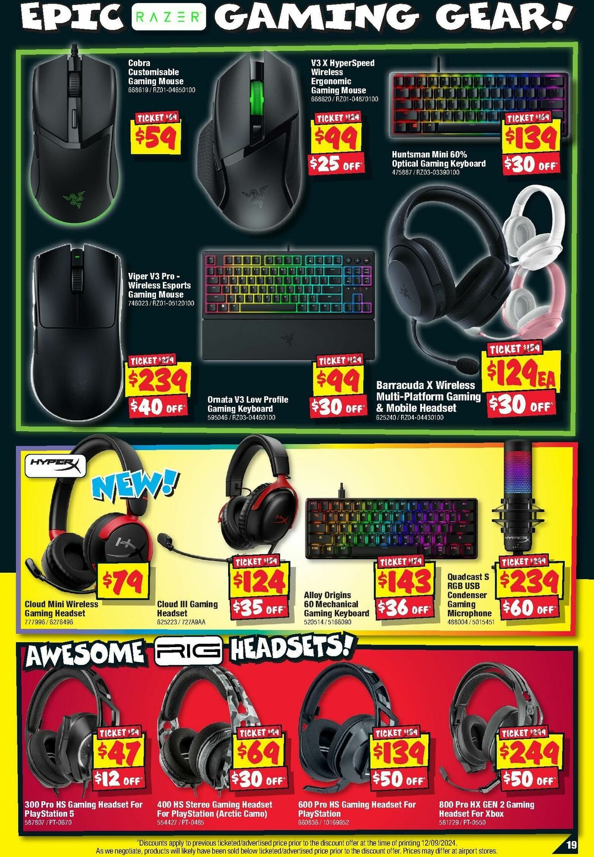 JB Hi-Fi Mega Gaming Sale Catalogues from 26 September