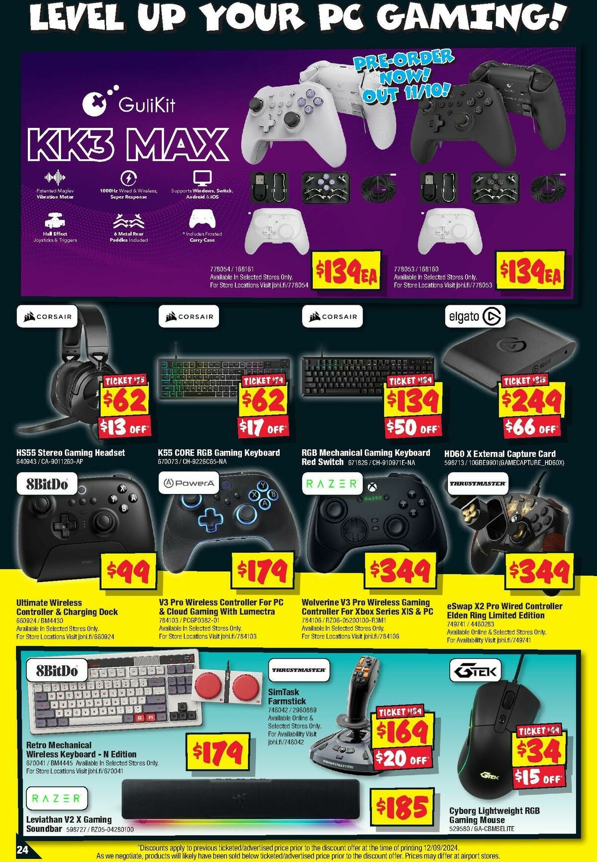 JB Hi-Fi Mega Gaming Sale Catalogues from 26 September