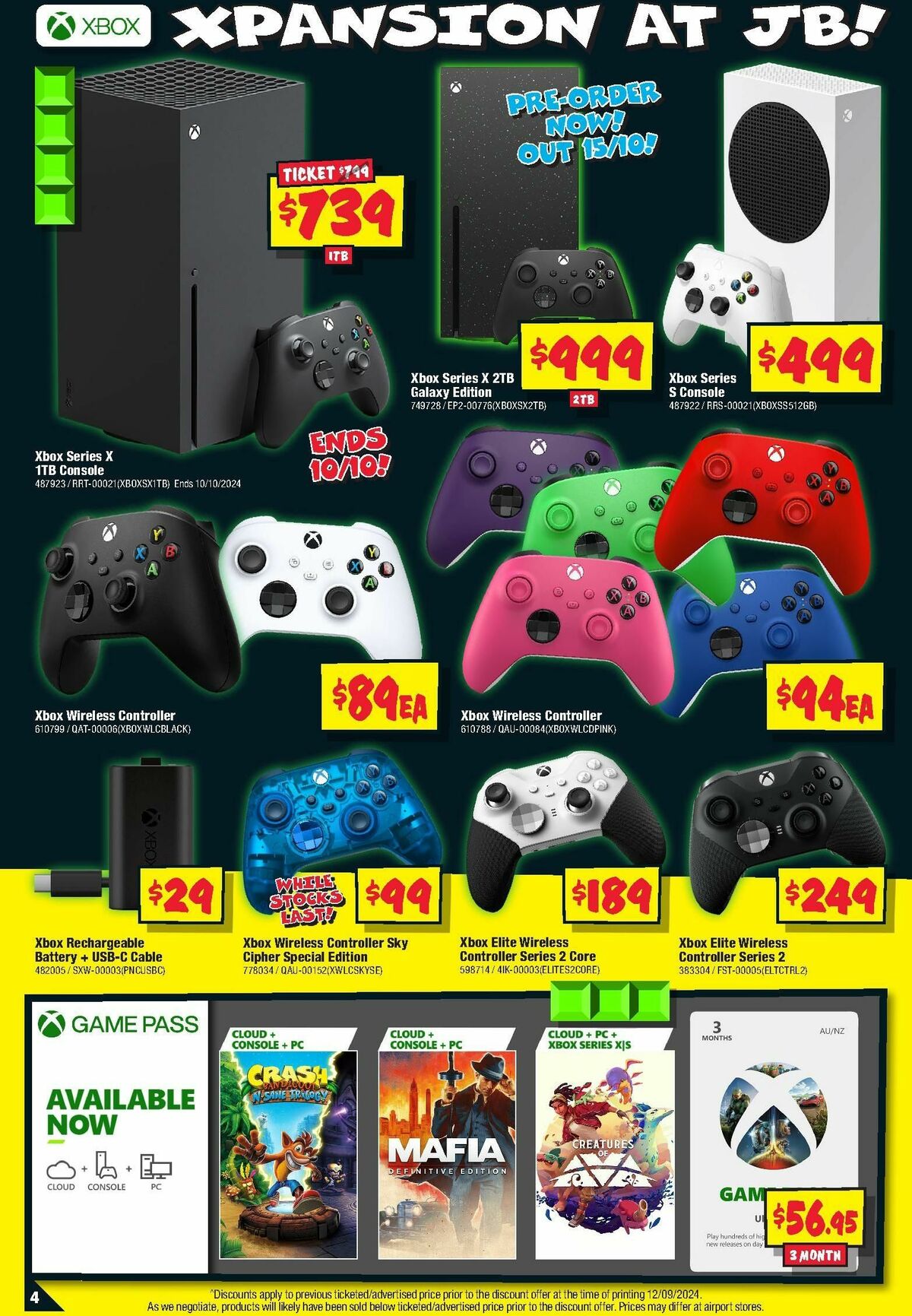 JB Hi-Fi Mega Gaming Sale Catalogues from 26 September