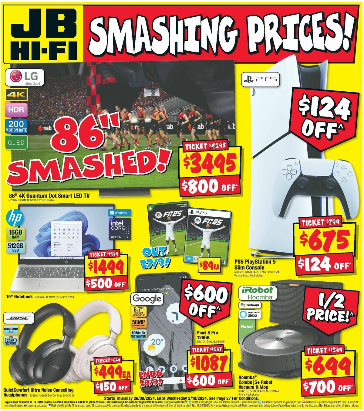 JB Hi-Fi Catalogues from 26 September