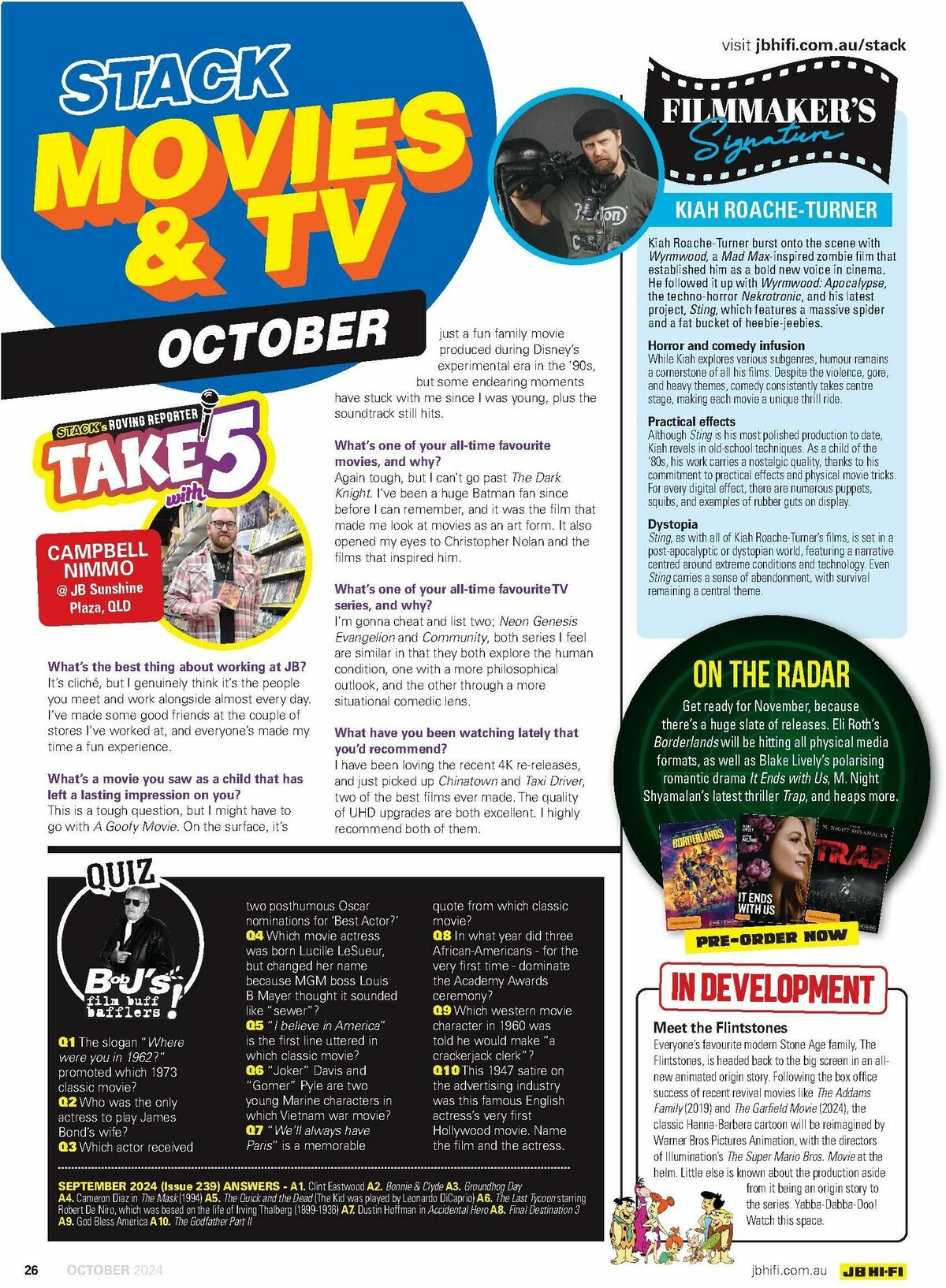 JB Hi-Fi Magazine October Catalogues from 1 October