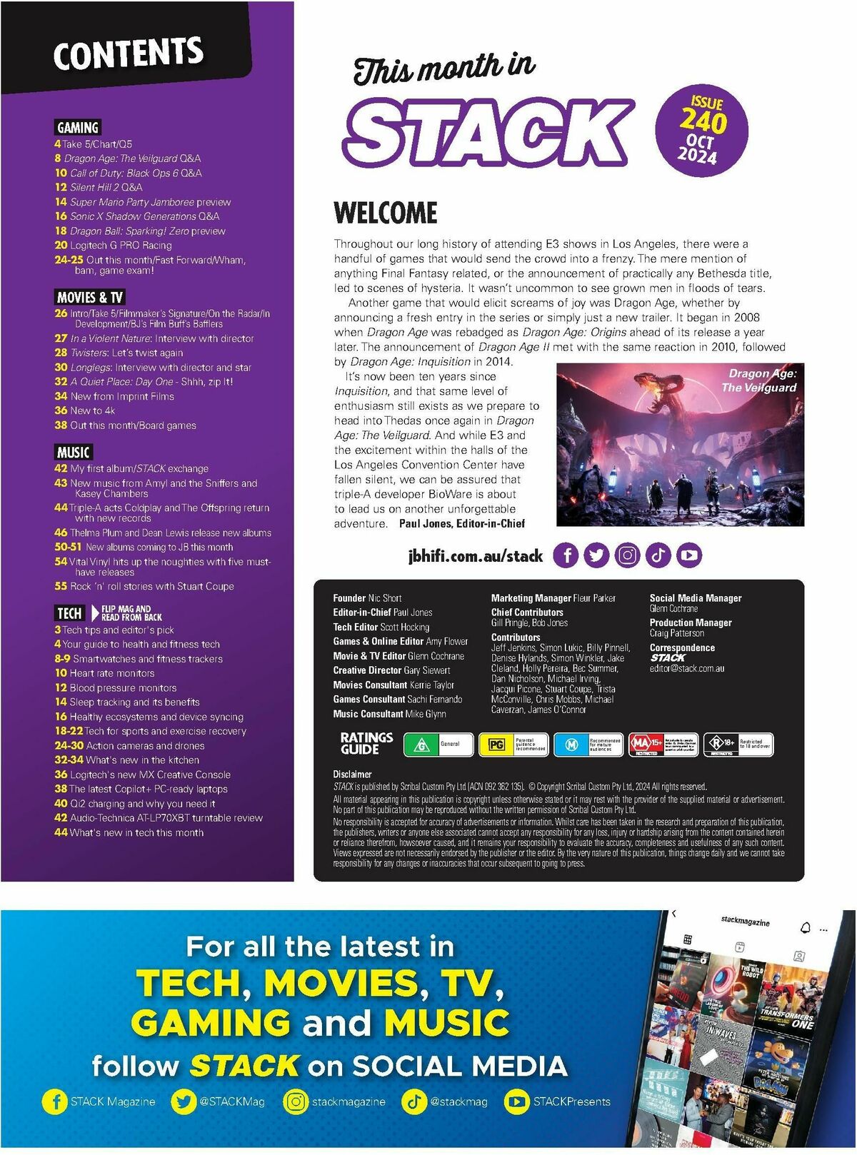 JB Hi-Fi Magazine October Catalogues from 1 October