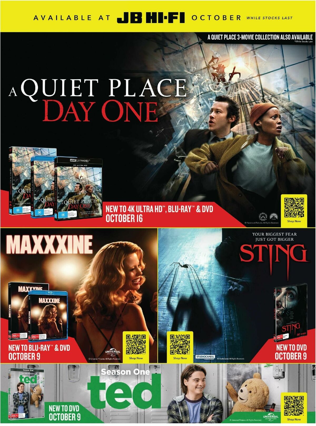 JB Hi-Fi Magazine October Catalogues from 1 October