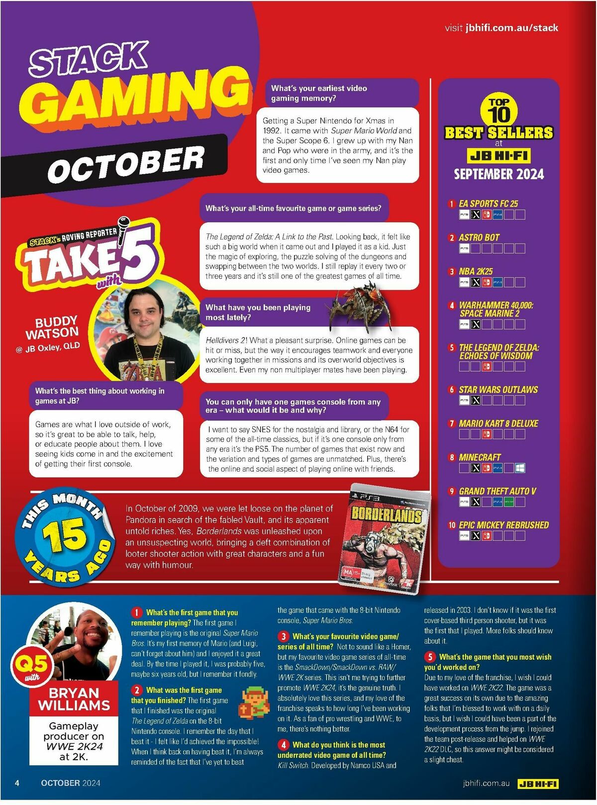 JB Hi-Fi Magazine October Catalogues from 1 October