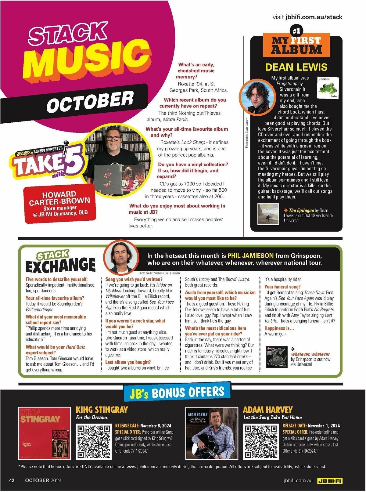 JB Hi-Fi Magazine October Catalogues from 1 October