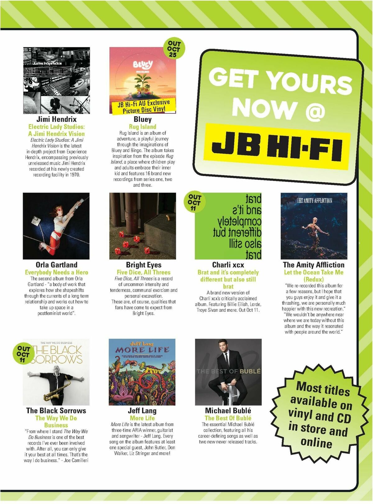 JB Hi-Fi Magazine October Catalogues from 1 October