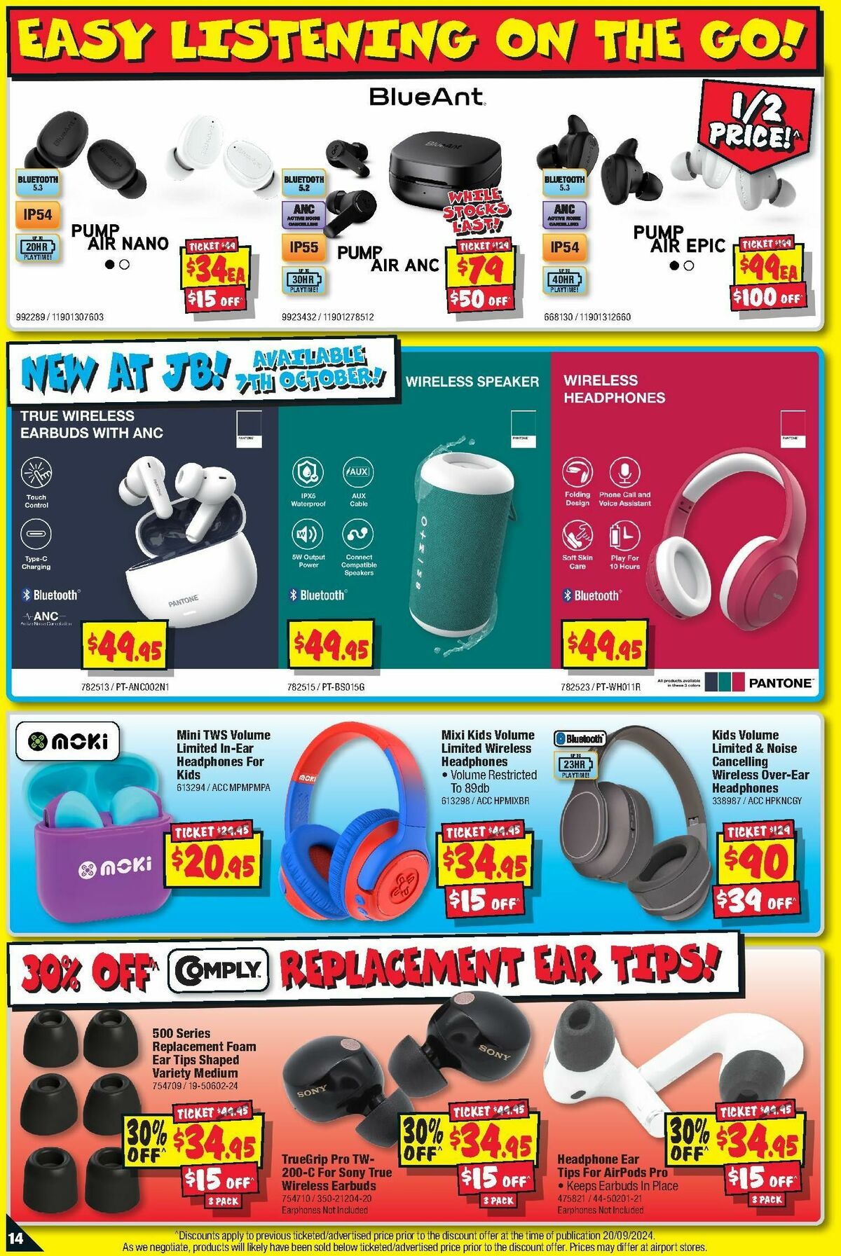 JB Hi-Fi Big Sound Sale Catalogues from 26 September