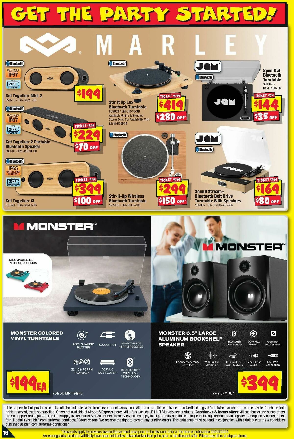 JB Hi-Fi Big Sound Sale Catalogues from 26 September