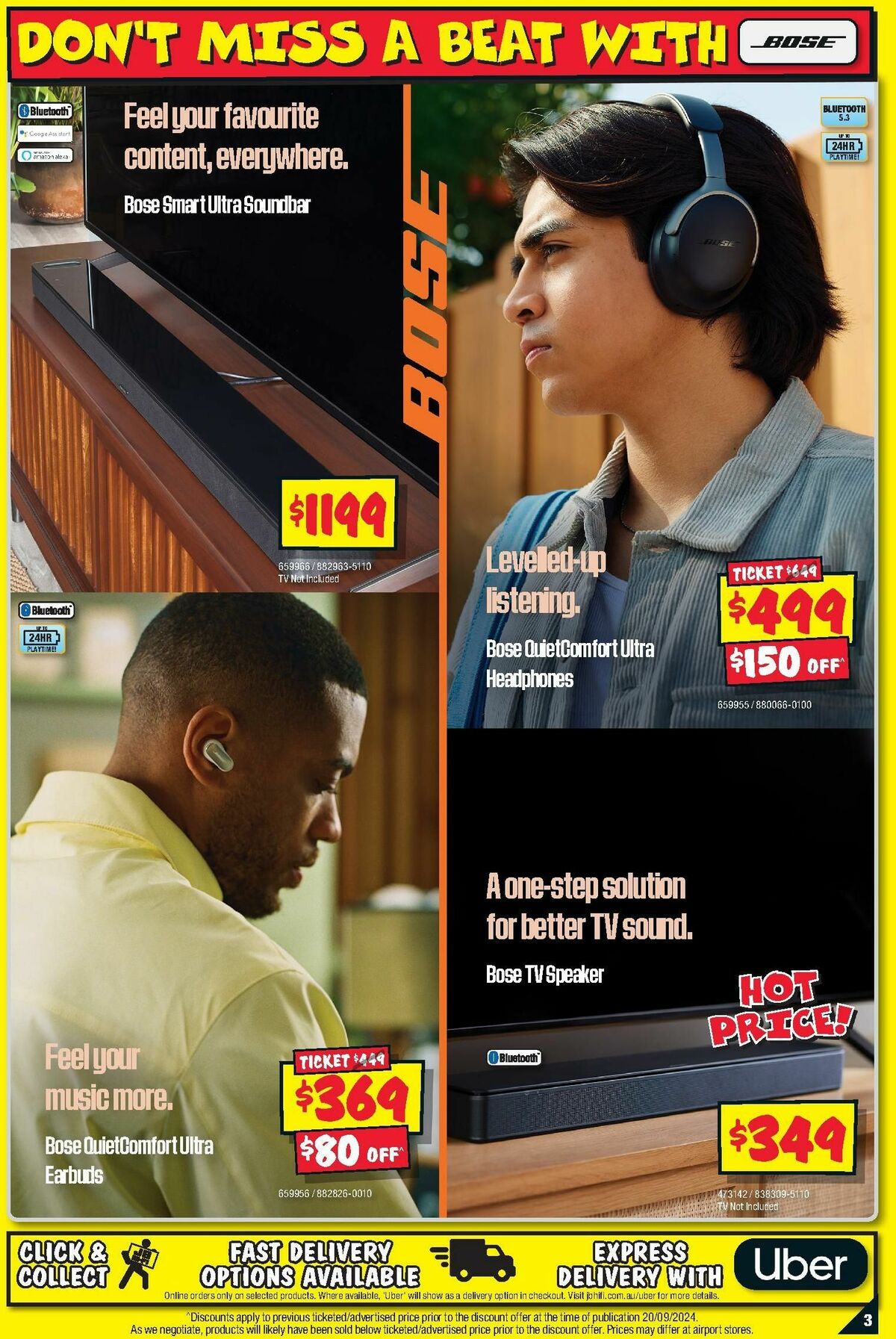 JB Hi-Fi Big Sound Sale Catalogues from 26 September