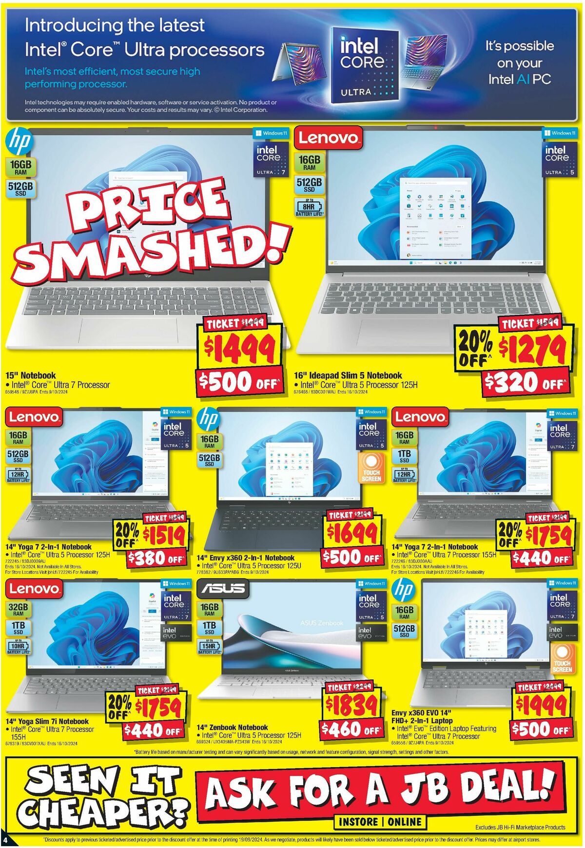 JB Hi-Fi Catalogues from 3 October