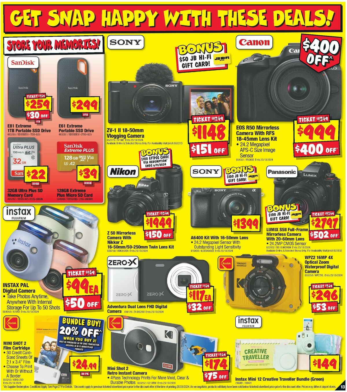 JB Hi-Fi Catalogues from 10 October