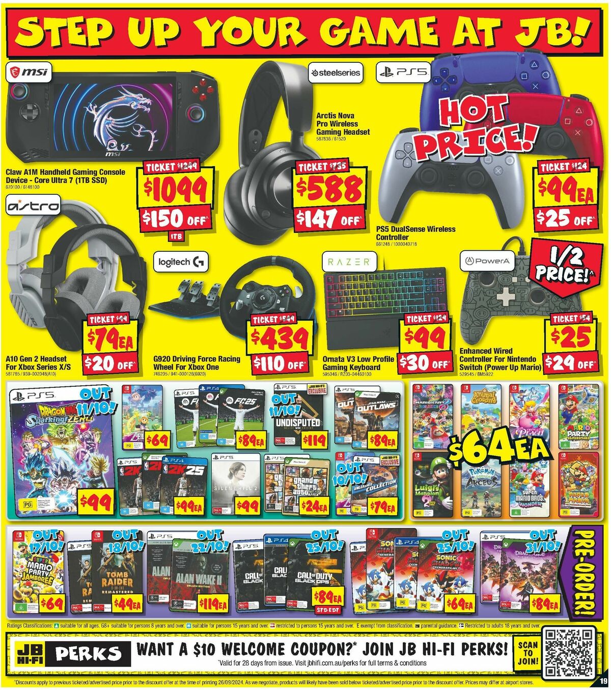 JB Hi-Fi Catalogues from 10 October