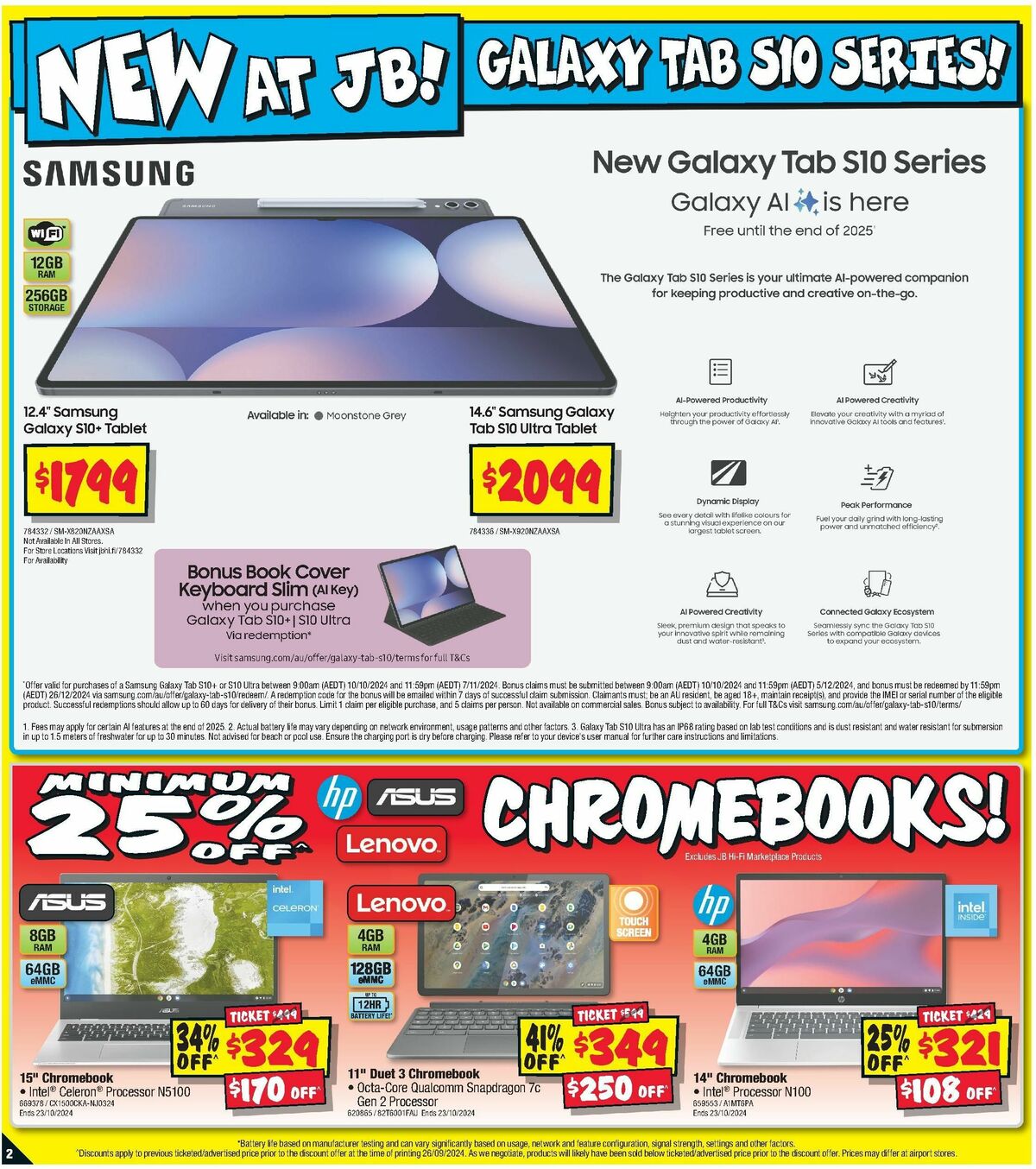 JB Hi-Fi Catalogues from 10 October