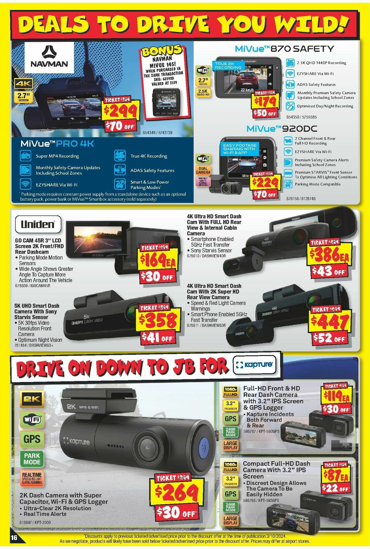 JB Hi-Fi Camera Bonanza Catalogues from 10 October