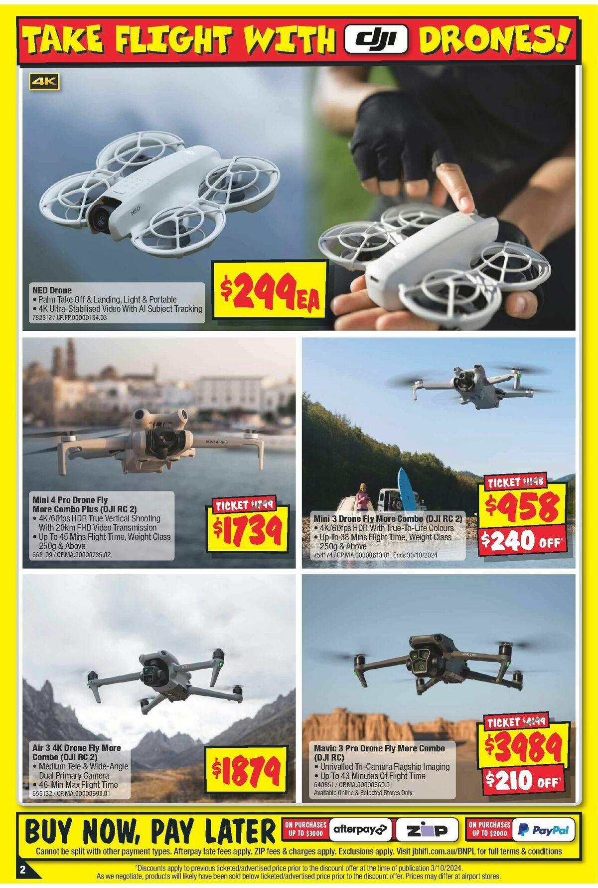 JB Hi-Fi Camera Bonanza Catalogues from 10 October