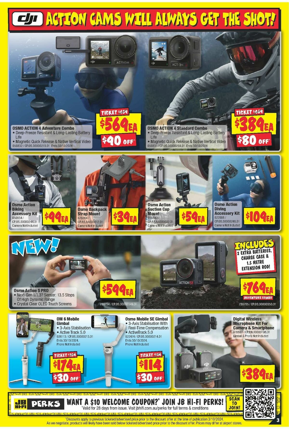 JB Hi-Fi Camera Bonanza Catalogues from 10 October