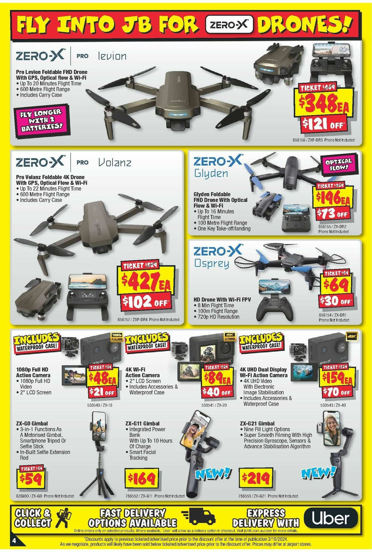 JB Hi-Fi Camera Bonanza Catalogues from 10 October