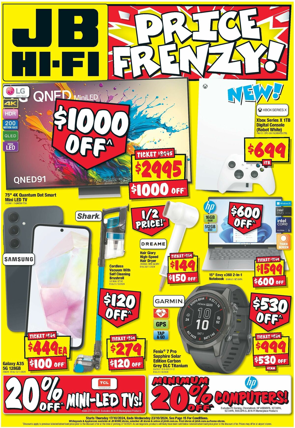 JB Hi-Fi Catalogues from 17 October