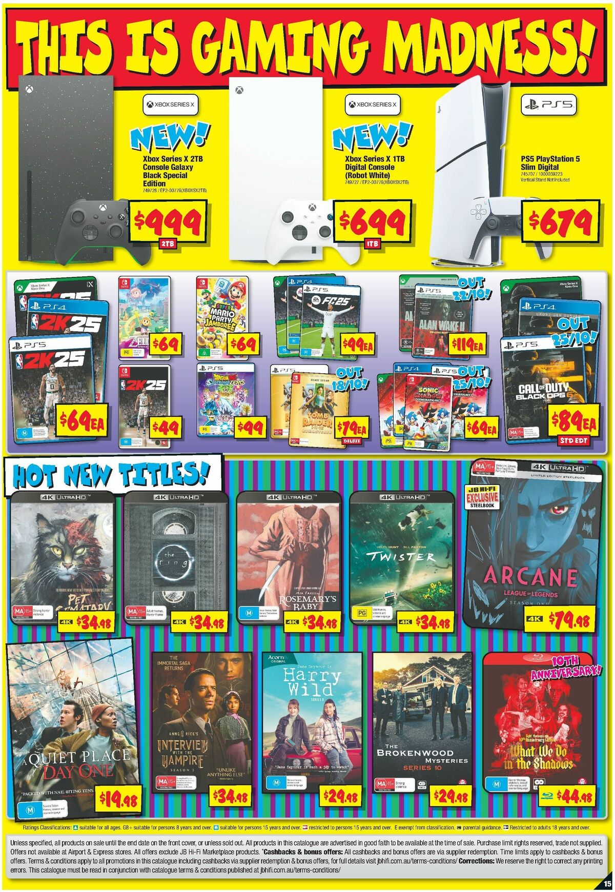 JB Hi-Fi Catalogues from 17 October