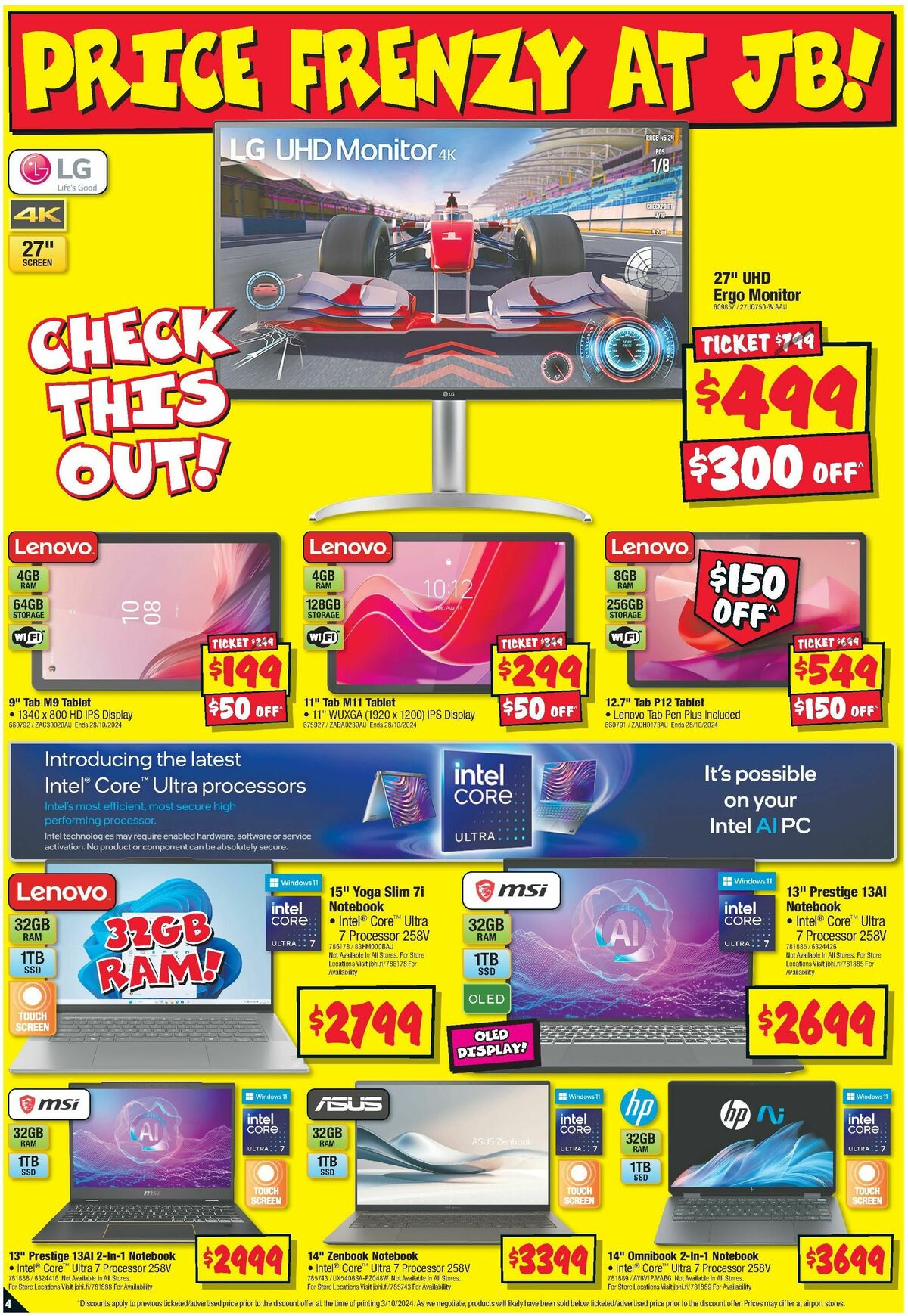 JB Hi-Fi Catalogues from 17 October