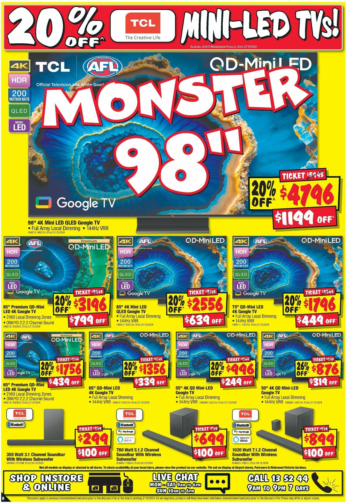 JB Hi-Fi Catalogues from 17 October