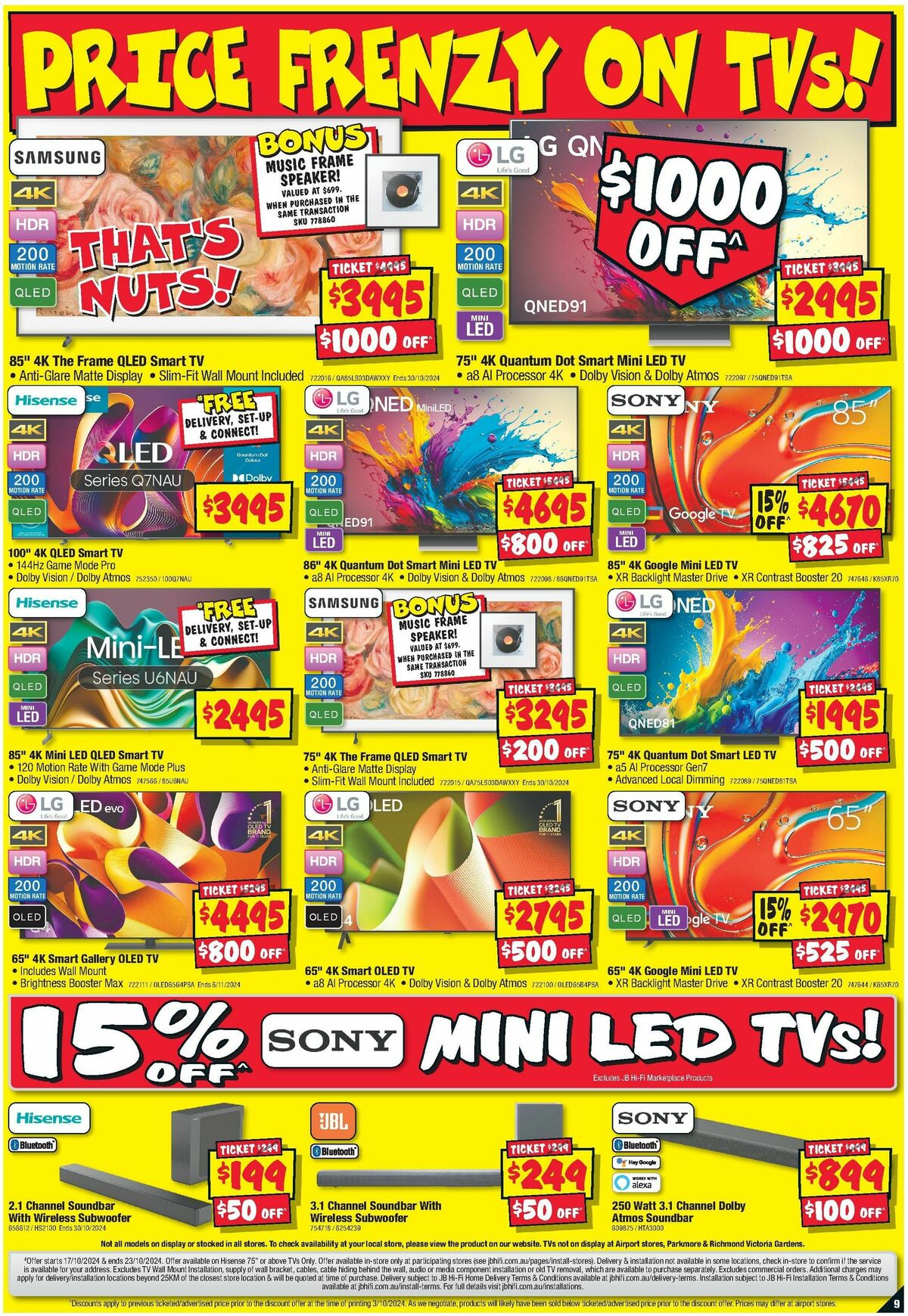 JB Hi-Fi Catalogues from 17 October