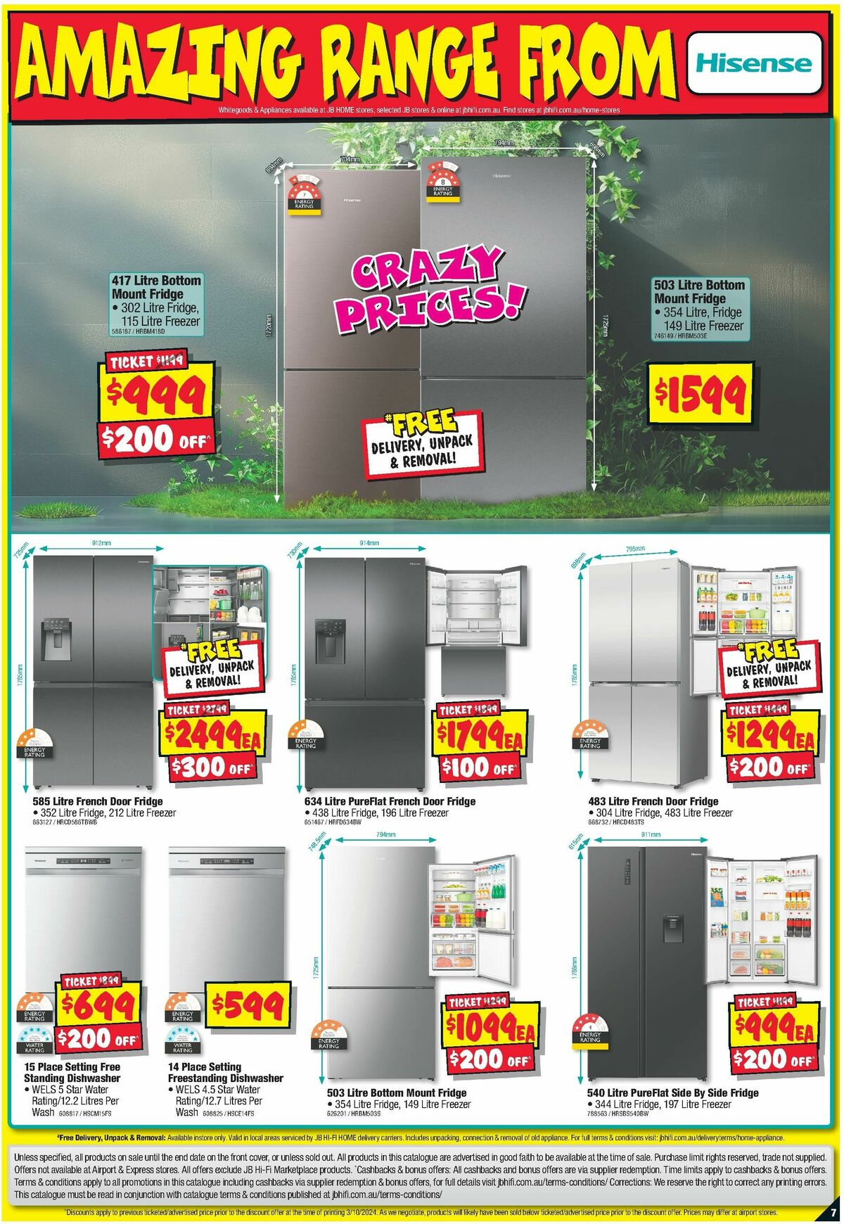 JB Hi-Fi Hisense Sellout Catalogues from 17 October