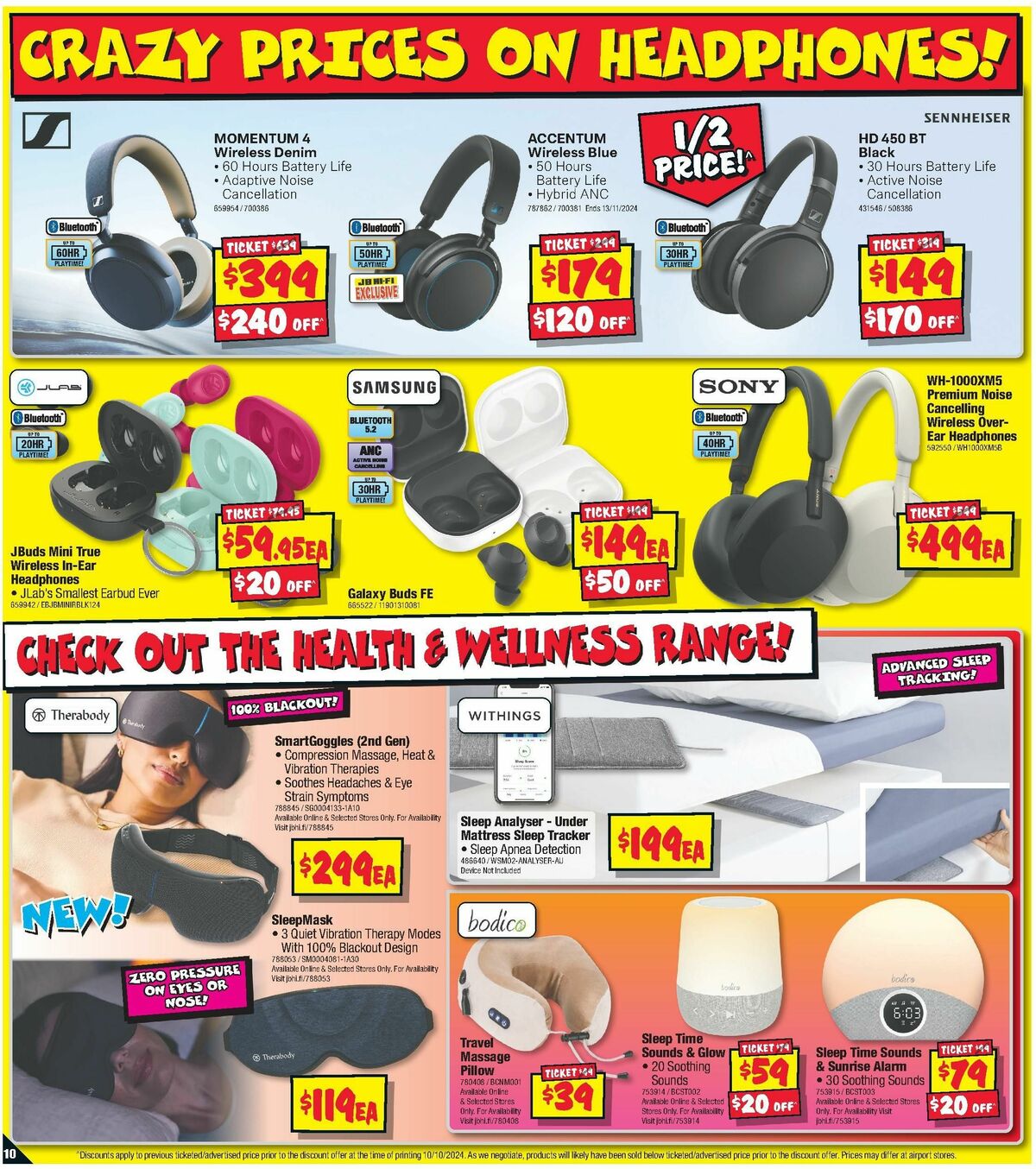 JB Hi-Fi Catalogues from 24 October