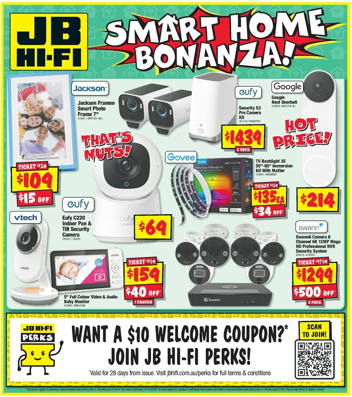 JB Hi-Fi Catalogues from 24 October